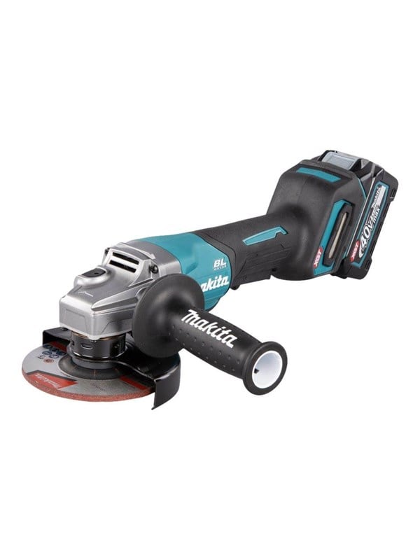 Makita GA016GM201 - angle grinder - cordless - 125 mm - 2 batteries included charger