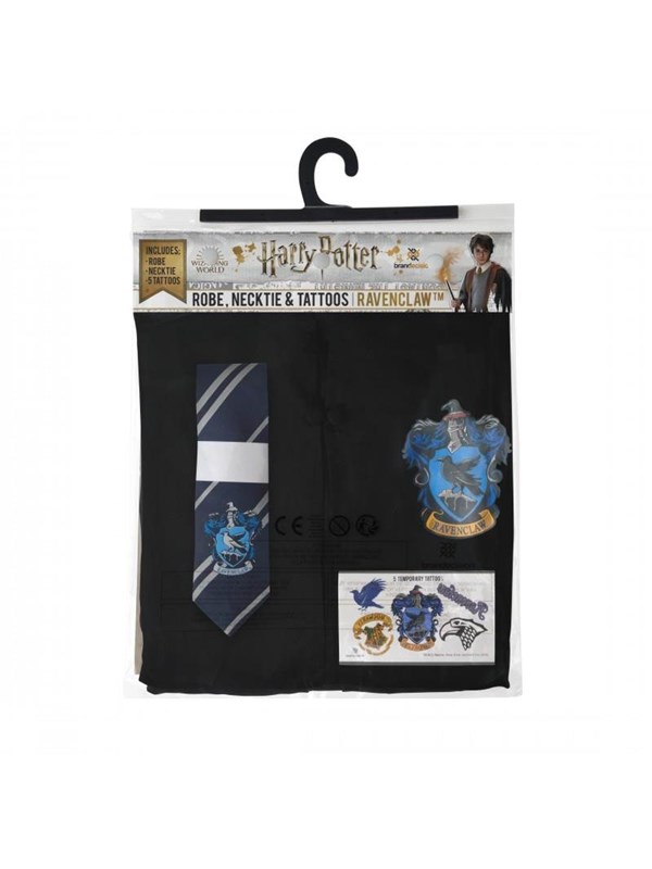 Cinereplicas - HP Entry Robe Necktie & Tattoos Ravenclaw Medium EU