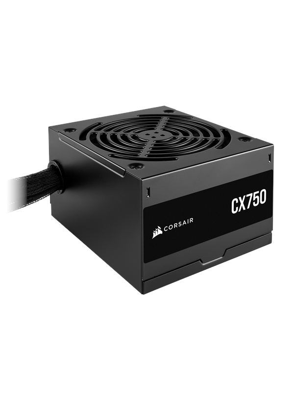 Corsair CX750 Strømforsyning (PSU) - 750 Watt - 120 mm - ATX 2.4 - 80 Plus Bronze sertifisert