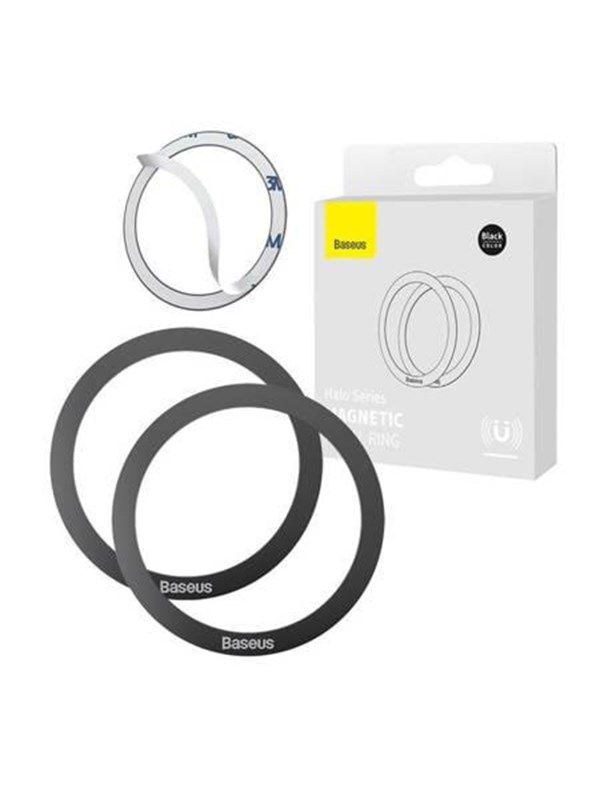 Baseus Halo Magnetic Ring for phones MagSafe (black)