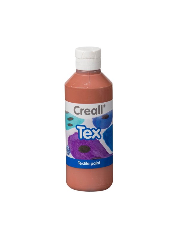 Creall Fabric Paint Brown 250ml