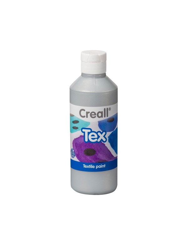 Creall Fabric Paint Silver 250ml