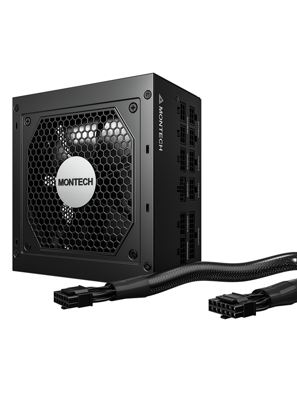 Montech Century Gold G5 750W Strømforsyning (PSU) - 750 Watt - 120 mm - ATX 3.0 - 80 Plus Gold sertifisert