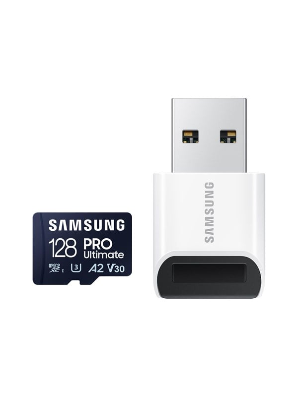 Samsung PRO Ultimate microSD with Reader - 200MB/s - 128GB