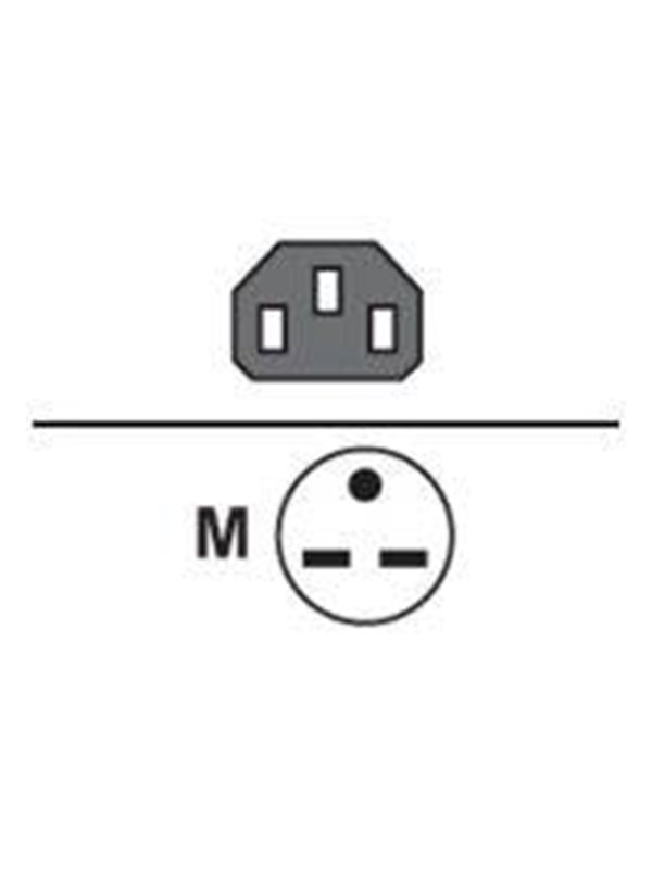 Lenovo - power cable - IEC 60320 C13 to NEMA 6-15 - 4.3 m