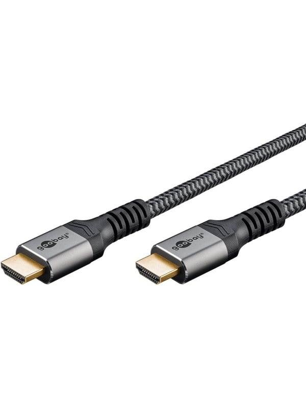 Pro HDMI 2.1 Sleeved - Skjermkabel - 5m - Svart