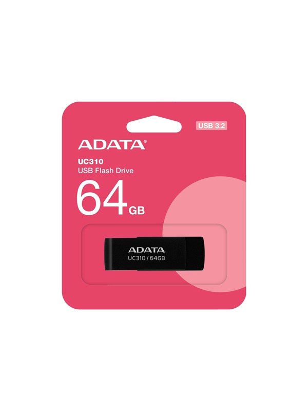 A-Data UC310 - Svart - 64GB - Minnepenn