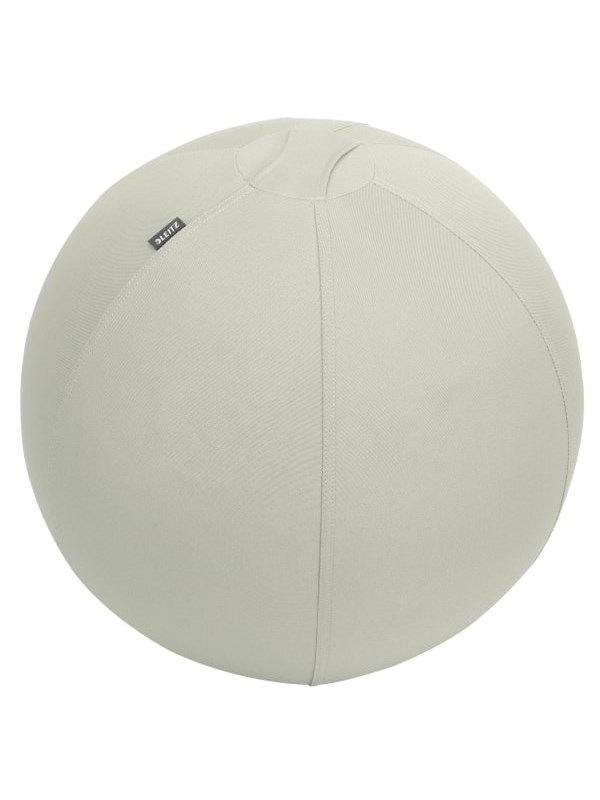 Leitz Ergo Active Balanseball med stoppfunksjon 55cm Grå Ball chair - Stoffdeksel - Opptil 120 kg