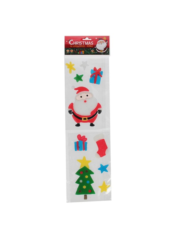 Wins Holland Reusable Gel Window Stickers Christmas (Assorted)