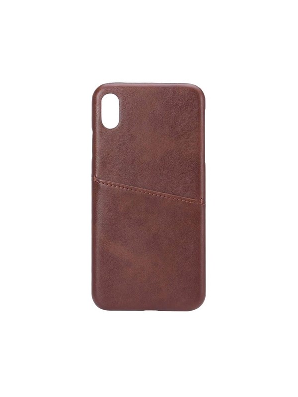 ONSALA Mobilecover Brown iPhone X/XS Max Creditcard Pocket