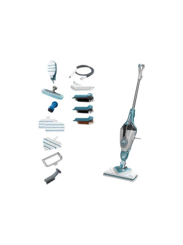 Jual Black+Decker Steam Mop Cleaner Pel Uap 1300W + Free Steam Mop