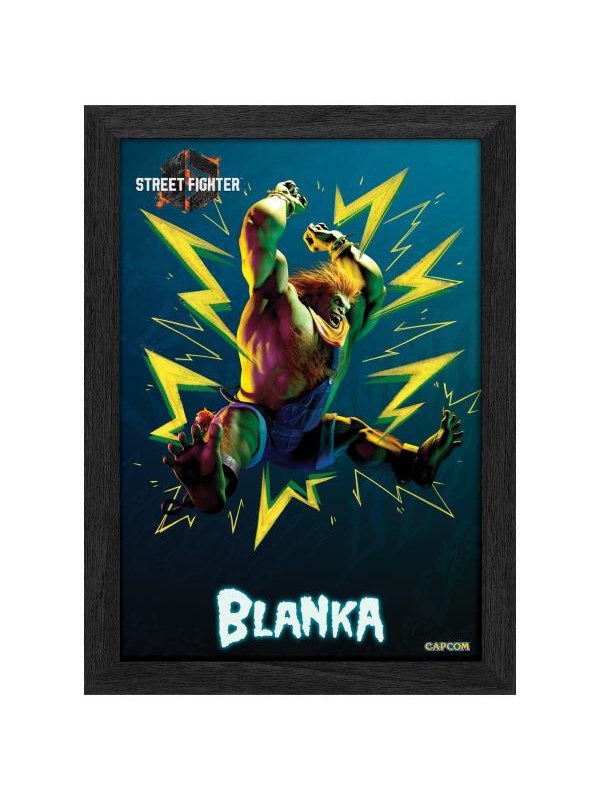 Pixel Frames - PLAX Street Fighter 6: Blanka - Bilde