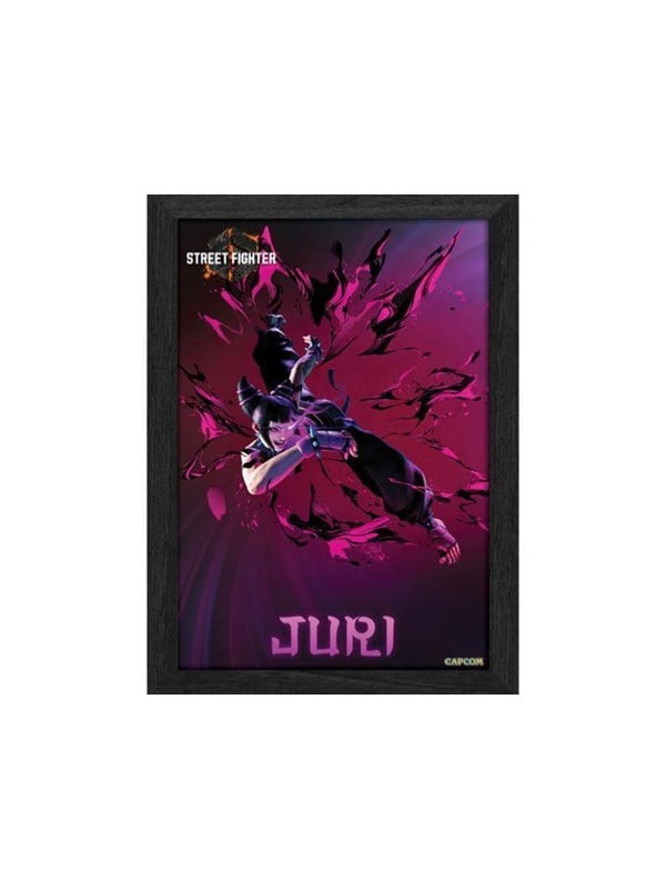 Pixel Frames - PLAX Street Fighter 6: Juri - Bilde