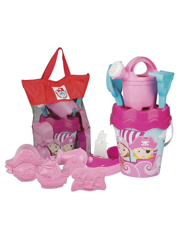 Androni Beach set in Bag Pirate Pink