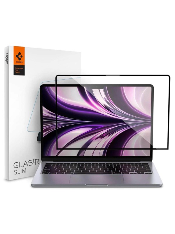 Spigen Glass Slim 1 Pack - MacBook Air 13" M2 2022/M3 2024