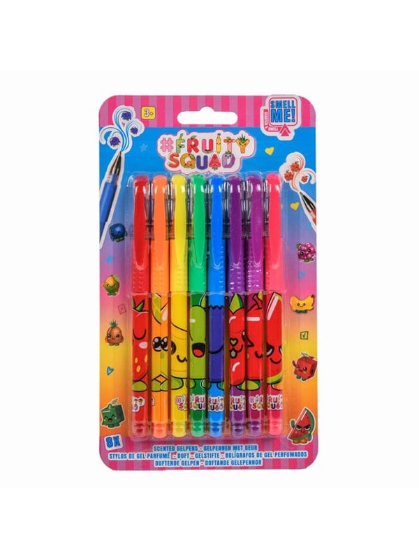 Canenco Fruity Squad Gel Pens with Fragrance 8 pcs.