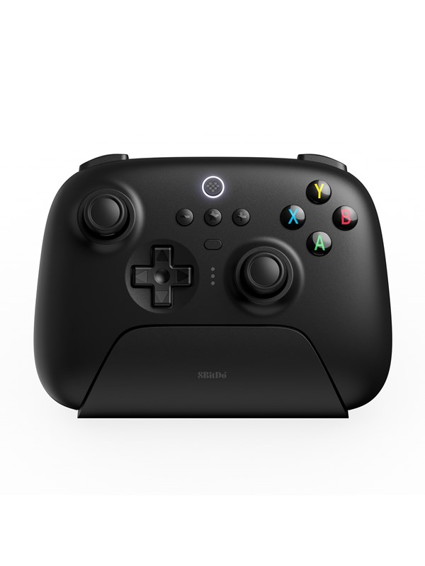 Bilde av 8bitdo Ultimate 2.4g Wireless Controller (hall Effect) With Charging Dock - Black - Controller - Android