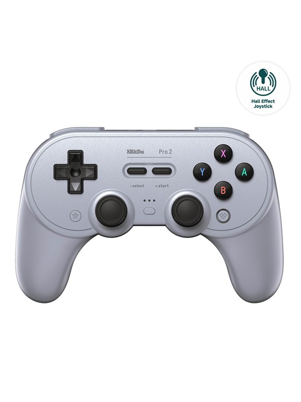 Bilde av 8bitdo Pro 2 (hall Effect) - Grey - Controller - Android