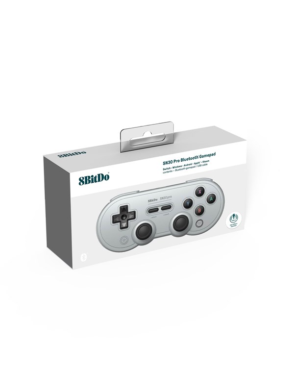 Bilde av 8bitdo Sn30 Pro Bluetooth Controller (hall Effect) - Grey - Controller - Android