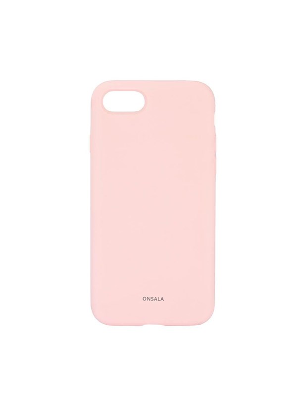 ONSALA Phone Case Silicone Chalk Pink - iPhone 6/7/8/SE