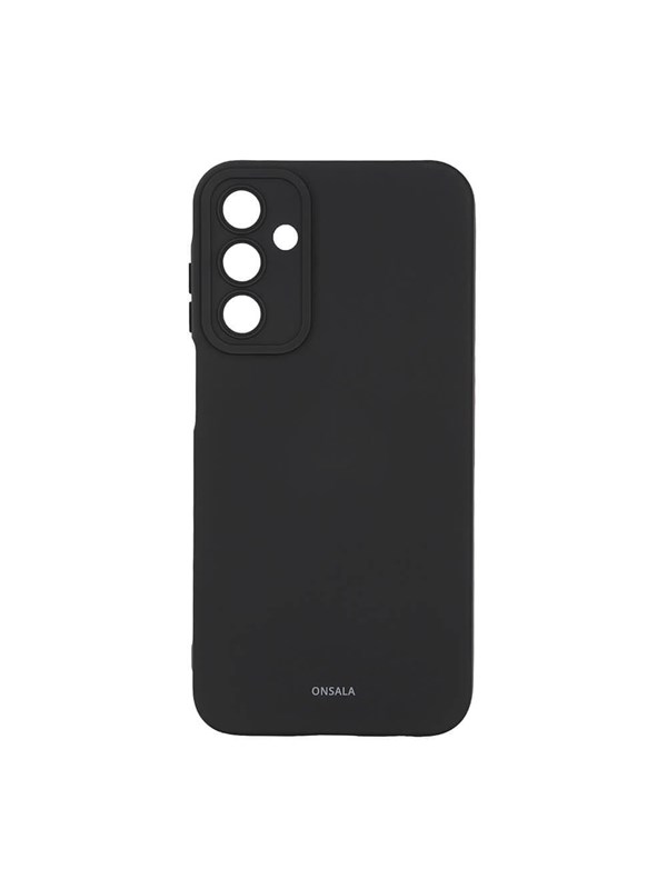 ONSALA Phone Case with Silicone Feel Black - Samsung A15 5G/A15 4G