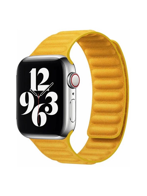 Lippa Apple Watch finewoven strap 42/44/45/49 - Yellow