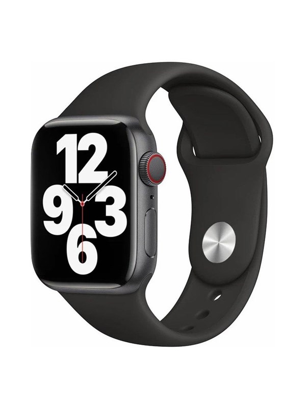 Lippa Apple Watch Silicone Strap 38/40/41 - Black