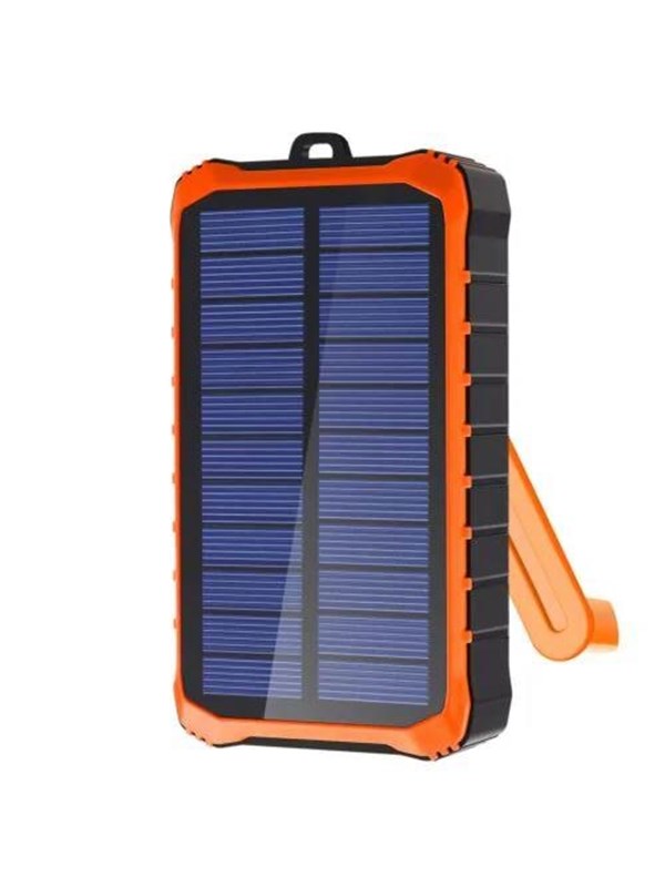 Bilde av 4smarts Prepper Solar Power Bank - Li-pol - 10.5 Watt Nødlader - Oransje - 12000 Mah