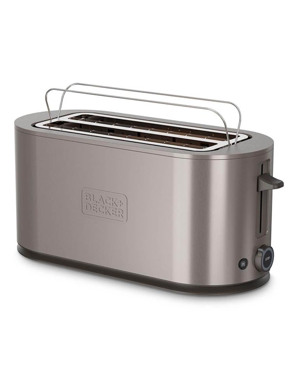 Black & Decker Brødrister Toaster 2 Long Slot Stainless Steel