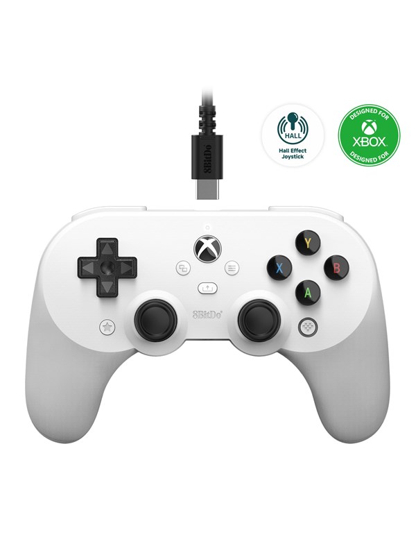 Bilde av 8bitdo Pro 2 - White - Controller - Microsoft Xbox One