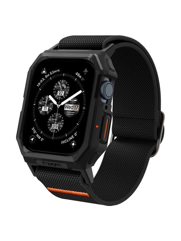 Spigen Lite Fit Pro - matte black - Apple Watch 45mm/44mm