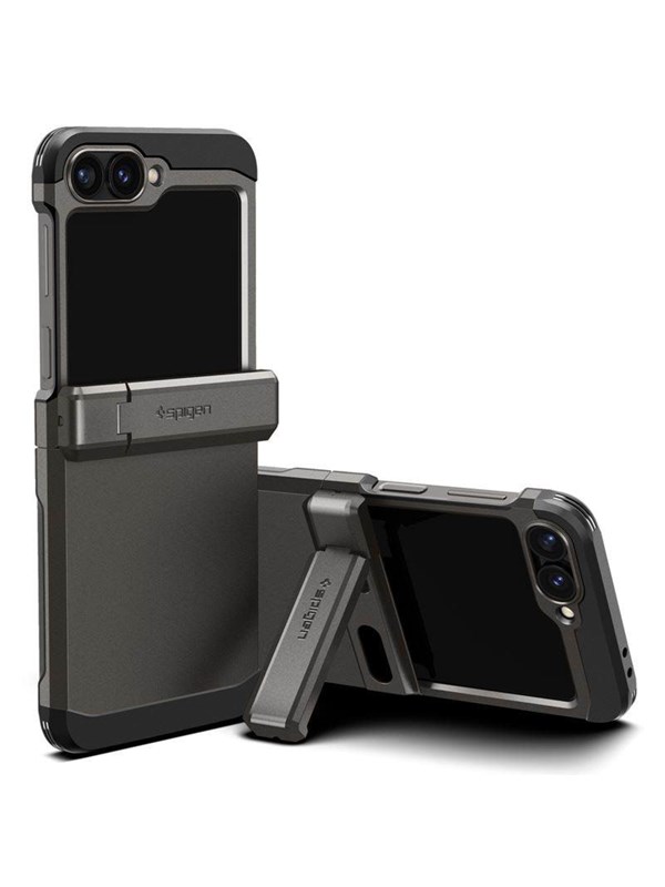 Spigen Tough Armor Pro - gunmetal - Samsung Galaxy Z Flip6