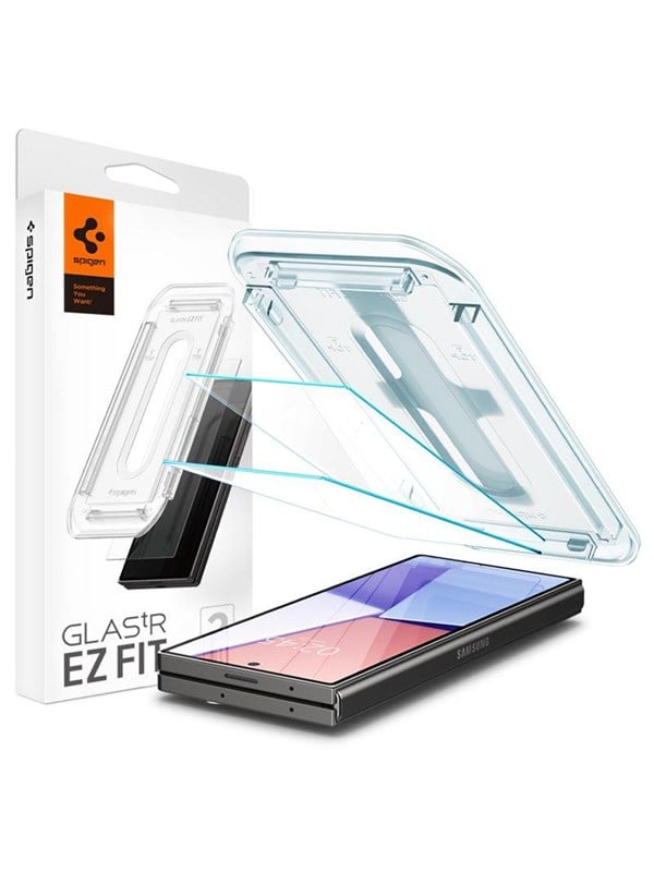 Spigen Glass tR EZ Fit Cover 2 Pack - Samsung Galaxy Z Fold6