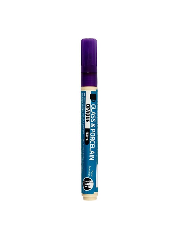 Creativ Company Glass and Porcelain Pen Opaque - Purple