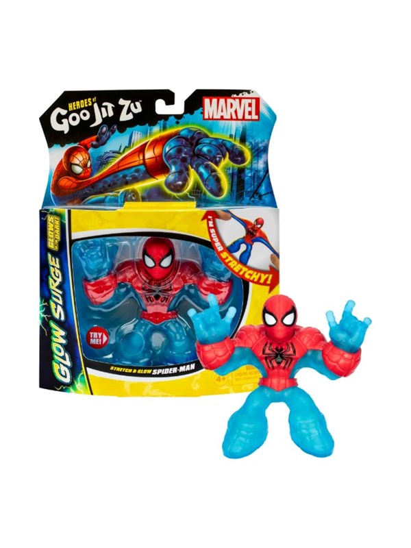 Goo Jit Zu MARVEL GLOW SURGE SPIDERMAN