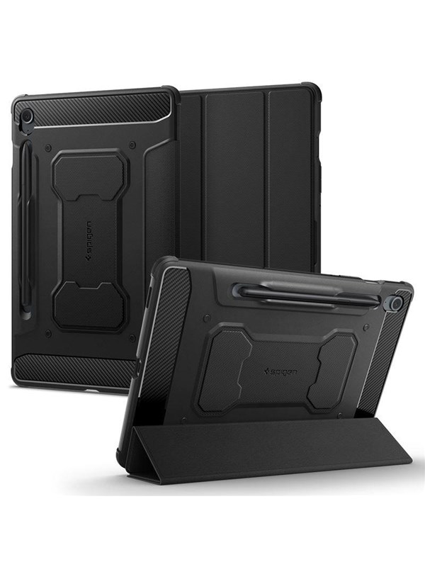 Spigen Rugged Armor Pro for Samsung Galaxy Tab S9 FE 2023 - Black