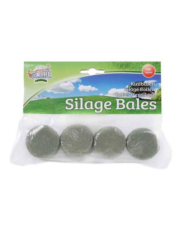 Bilde av Kids Globe Round Silage Bales 1:32 4 Pcs.