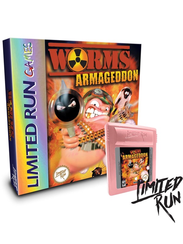 Worms Armageddon - Nintendo Game Boy Color - Action