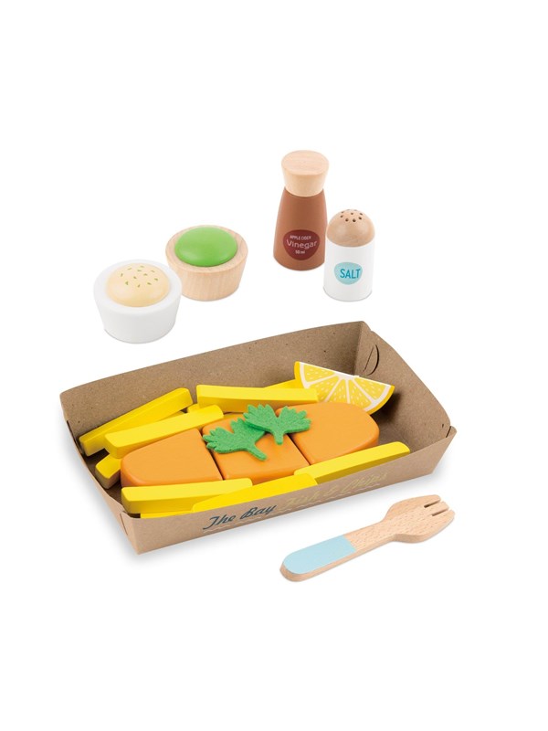 ET Toys Small Wood - Fish and Chips (L40280)