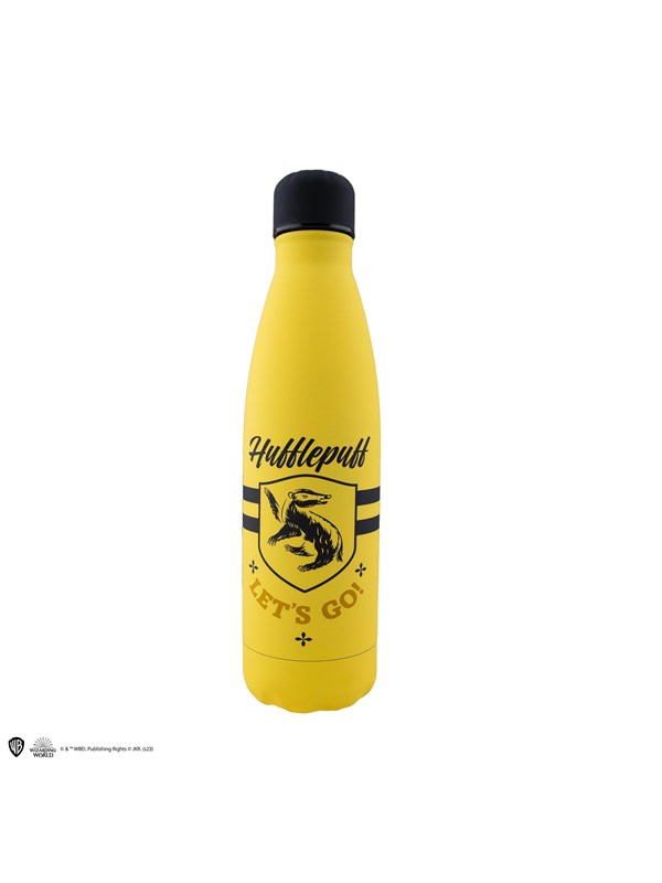 Cinereplicas - HP Water bottle Hufflepuff Let's Go - Vannflaske