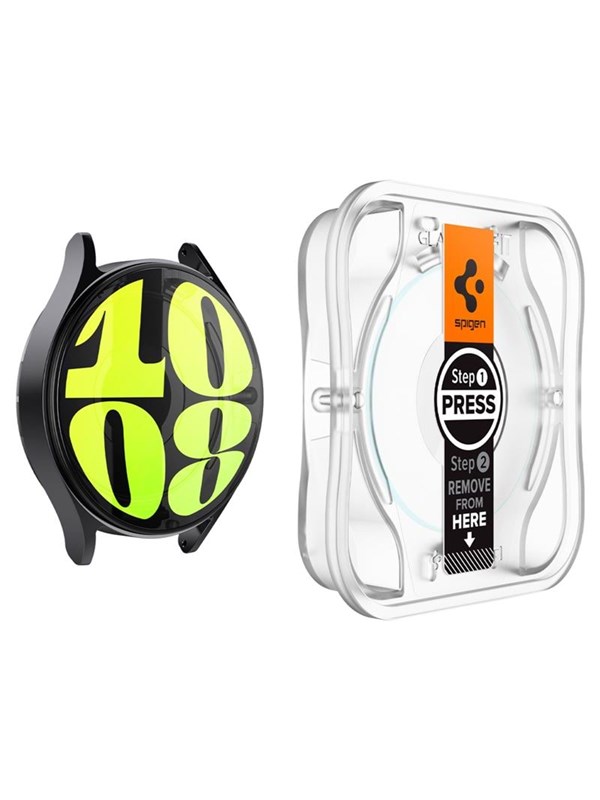 Spigen Glass tR EZ Fit - 2 Pack - Samsung Galaxy Watch7 (40mm)