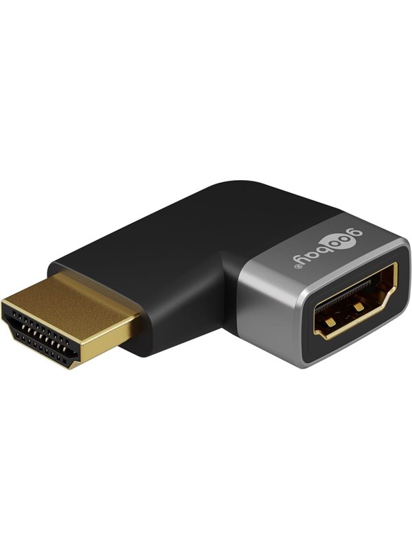 Pro Plus - HDMI - Angled Adapter 90° Vertical - Black