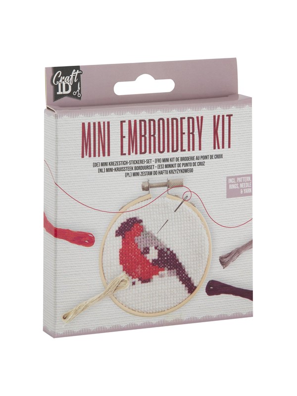 Creative Craft Group Craft ID - Mini embroidery kit - Bird (CR1713)