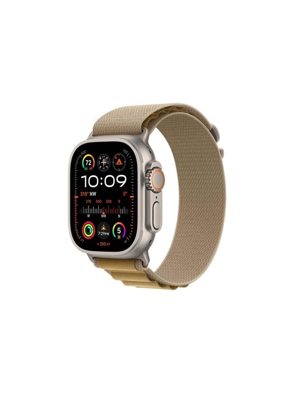 Bilde av Watch Ultra 2 49mm GPS+CEL (Natural Titanium/Tan Alpine Loop) M