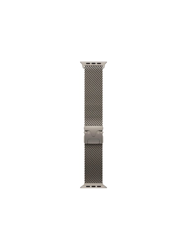 49mm Natural Titanium Milanese Loop - Small