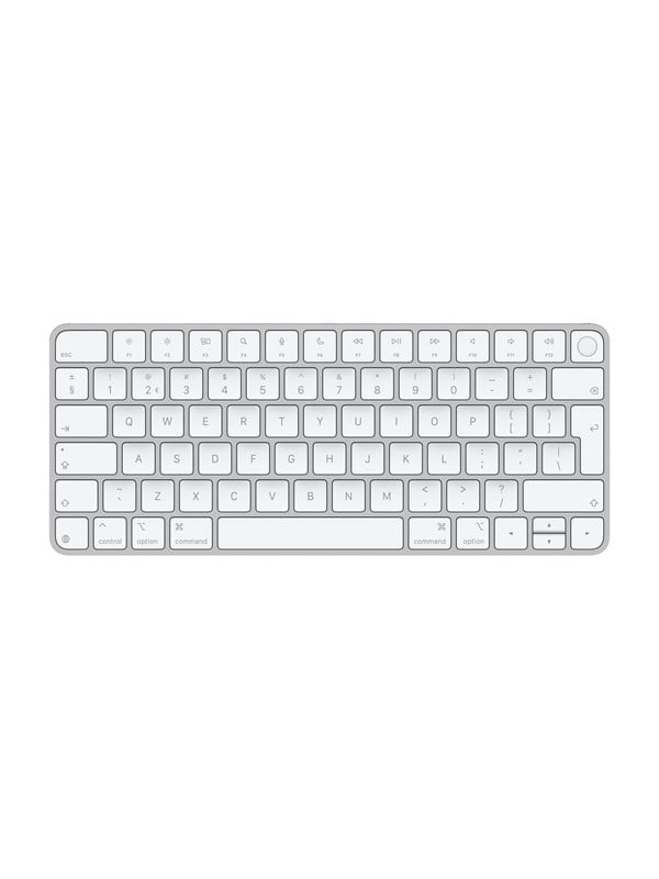 Apple Magic Keyboard with Touch ID - Tastatur - Nederlandsk - Hvit