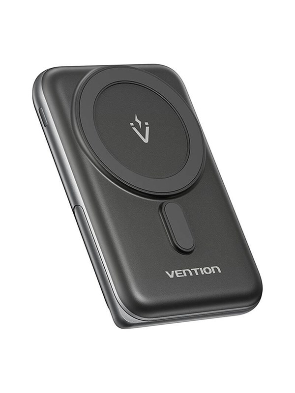 Vention Magnetic Powerbank FHNB0 20W 10000 mAh (black) Nødlader - Svart - 10000 mAh