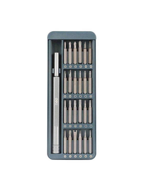 Deli Tools EDL241025 precision screwdriver set 25 el.