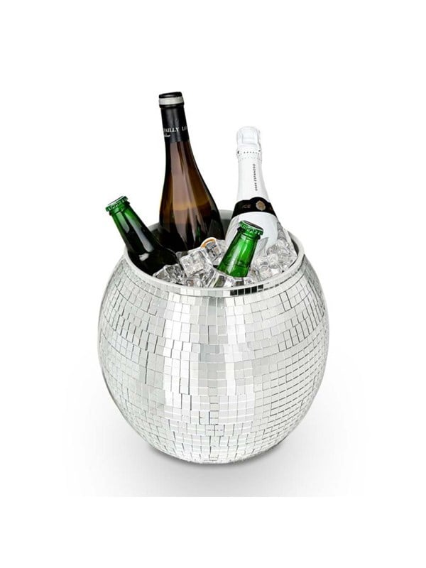 Mikamax Disco Ball Ice Bucket - A Shimmering Party Essential