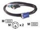 KVM-kabel - APC KVM PS/2 CABLE - 3FT - AP5264